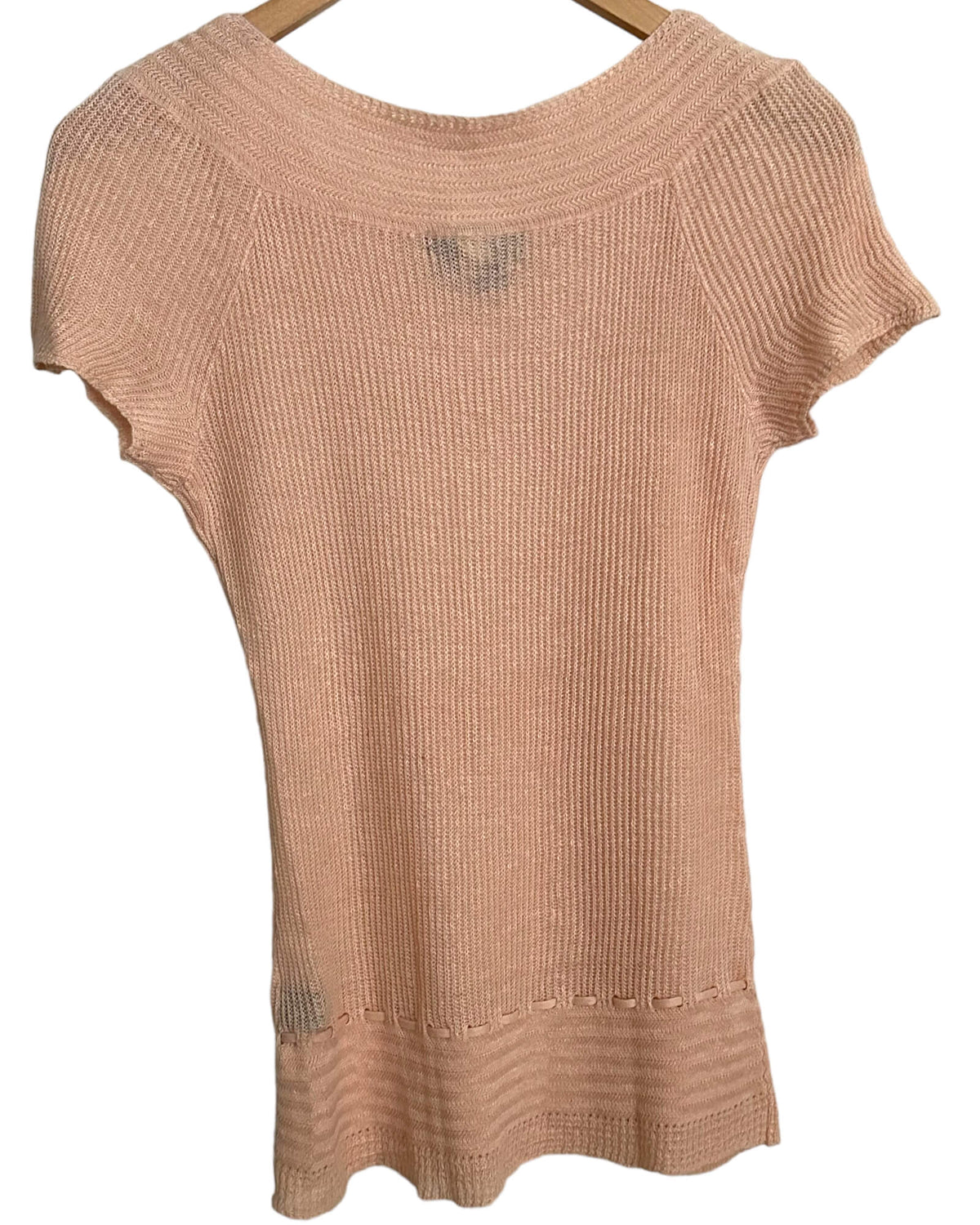 Warm Autumn LAUREN ribbed knit linen sweater