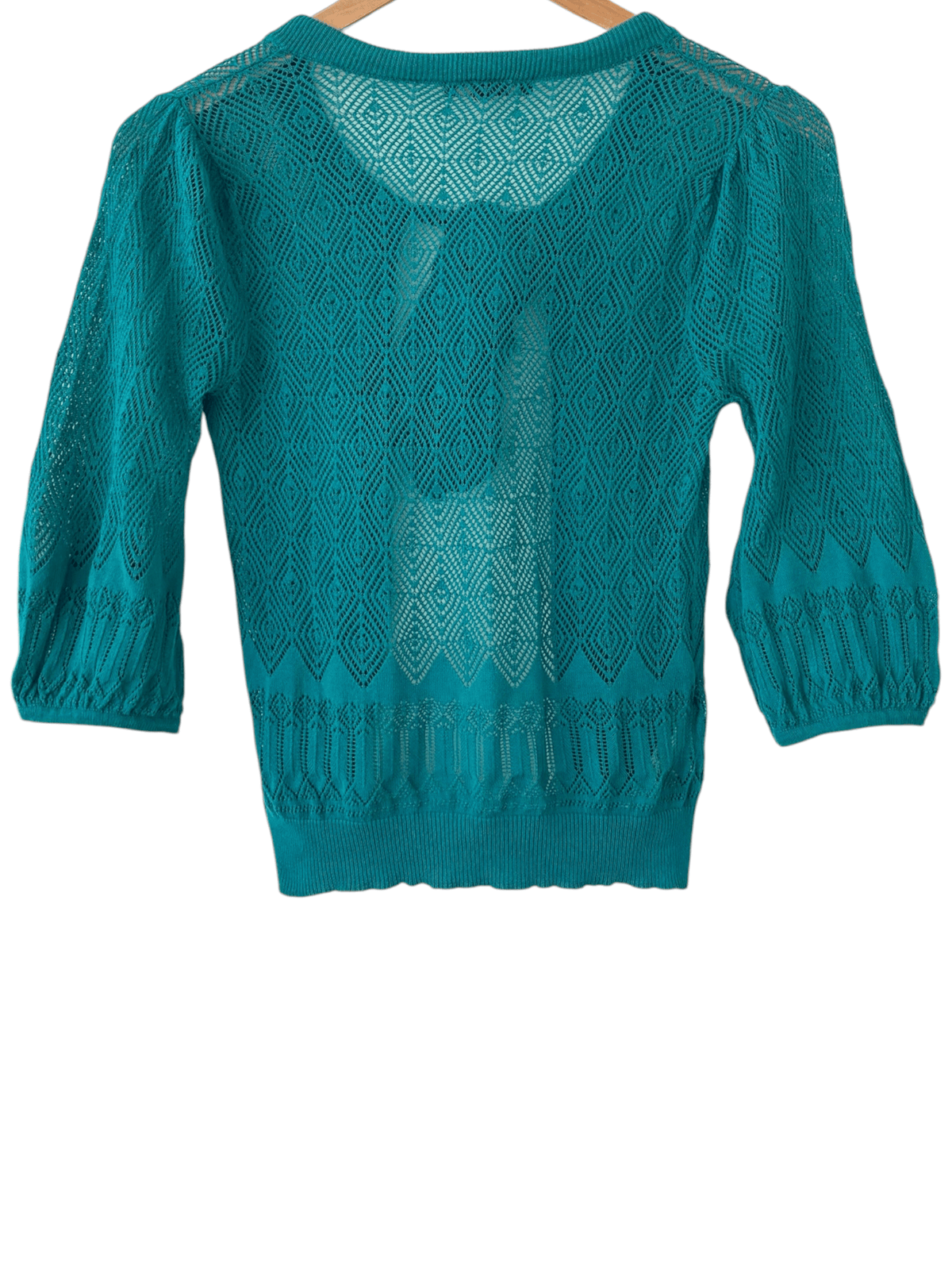 Warm Autumn MANGO SUIT kingfisher silk tie diamond knit cardigan sweater