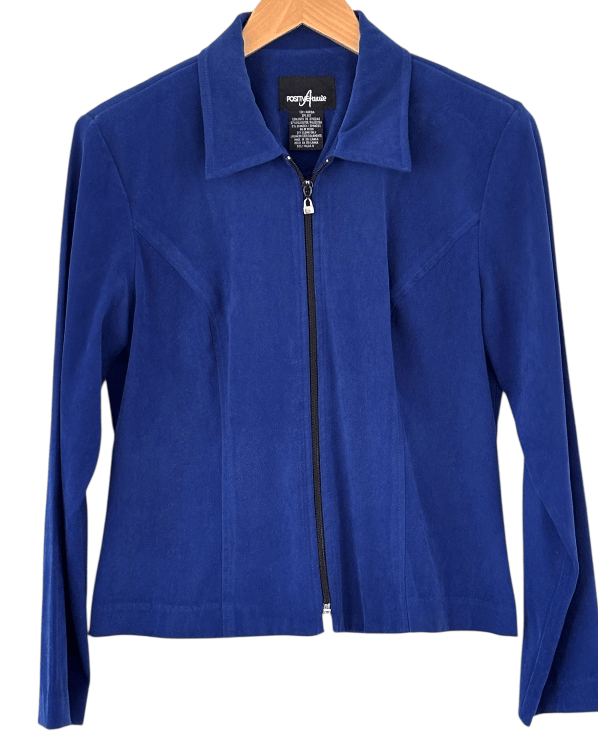 Warm Autumn POSITIVE ATTITUDE niltava zip front jacket