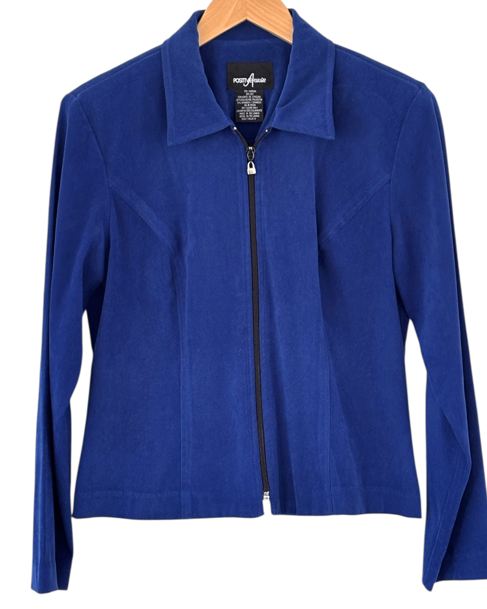 Warm Autumn POSITIVE ATTITUDE niltava zip front jacket