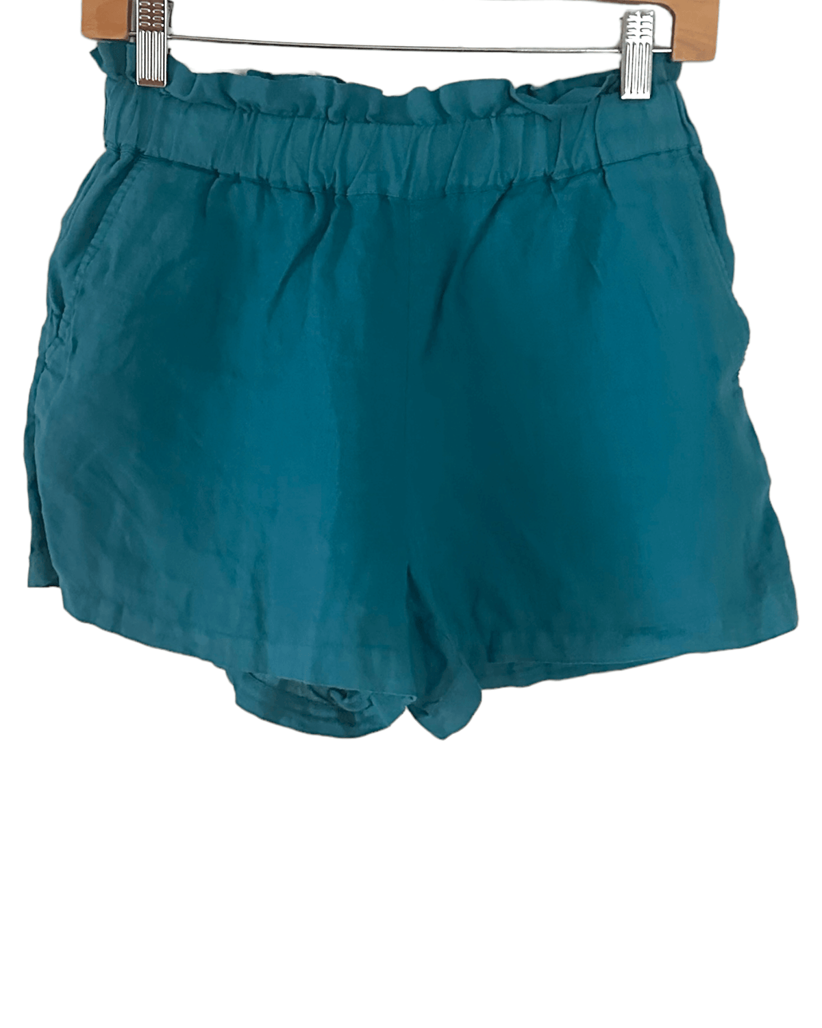 Warm Autumn spruce C&amp;C CALIFORNIA linen shorts