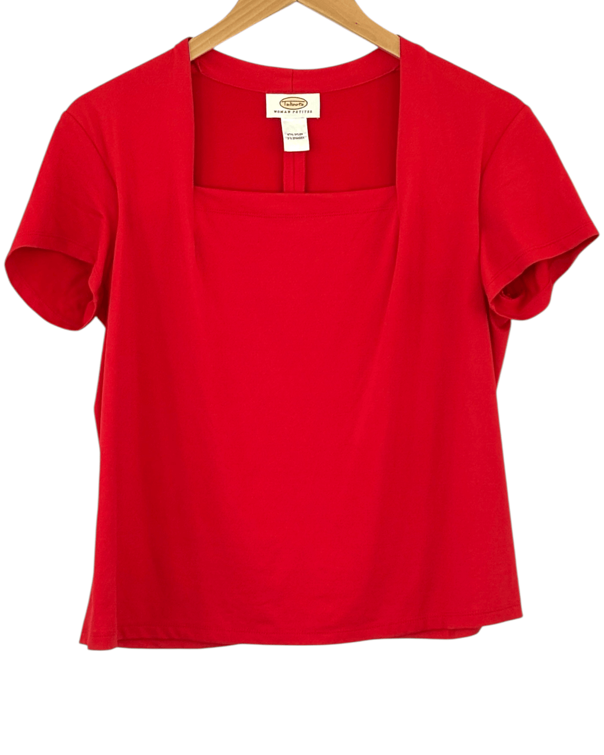 Warm Autumn TALBOTS Pimento Square-neck Top