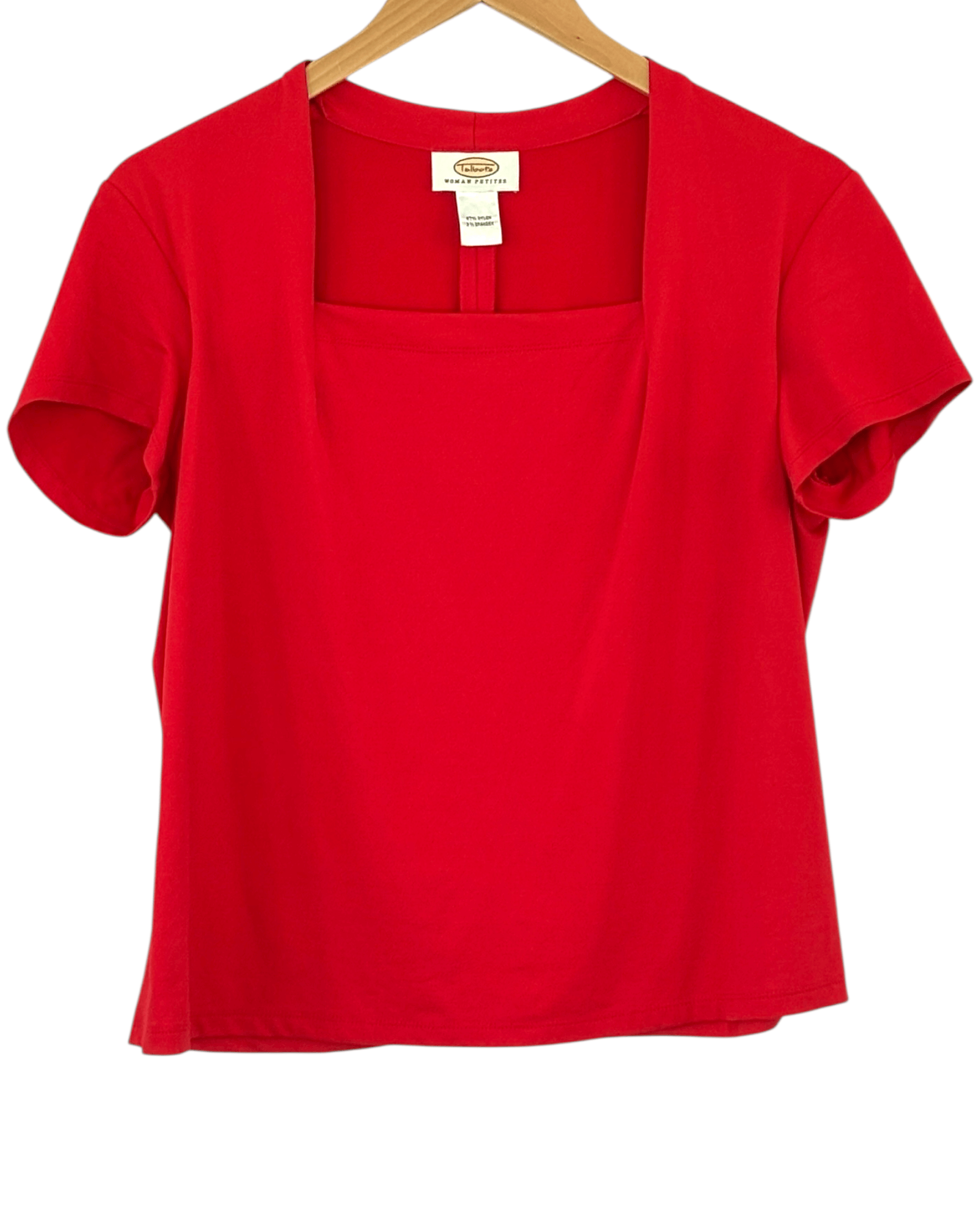 Warm Autumn TALBOTS Pimento Square-neck Top