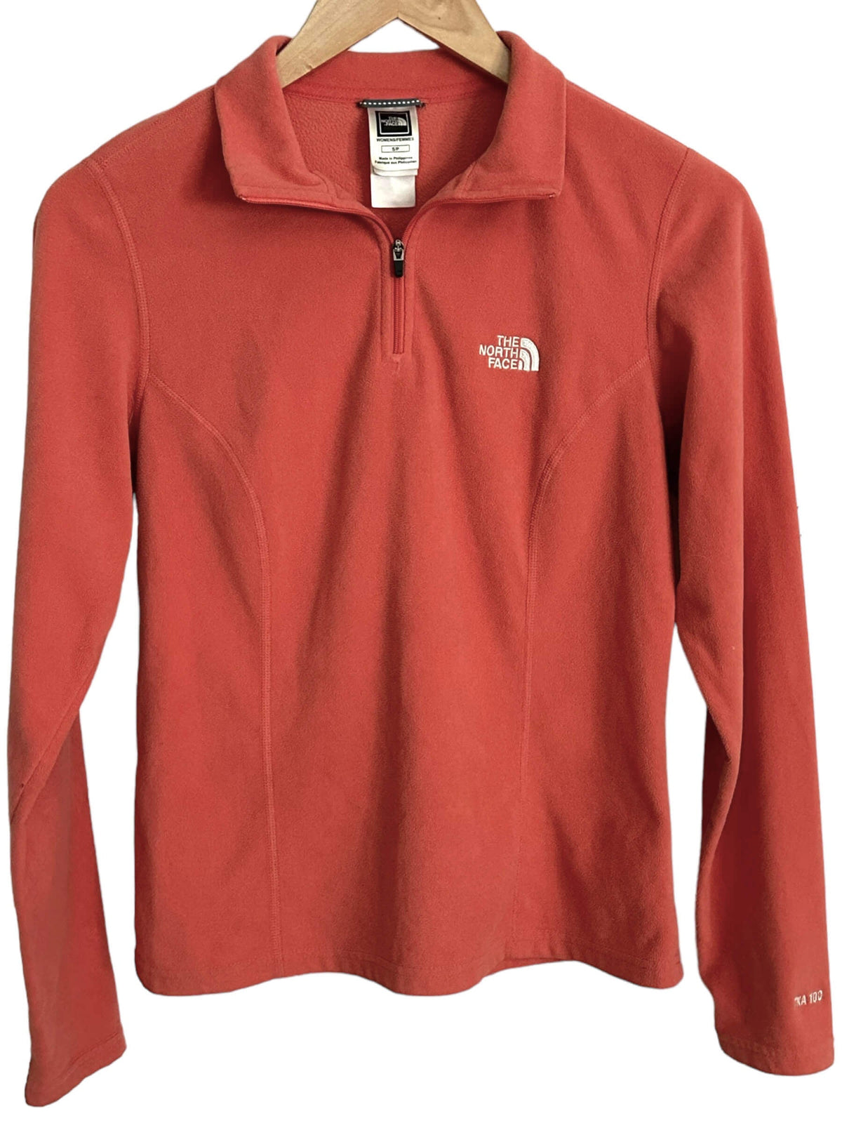 Dark Autumn THE NORTH FACE canyon orange fleece pullover