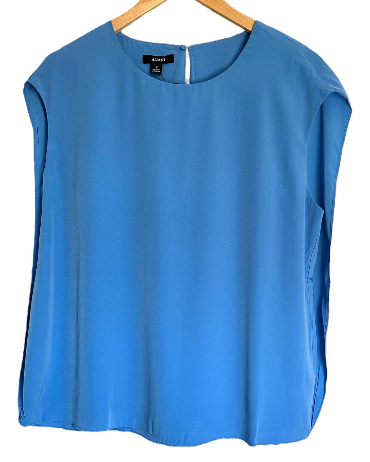 Warm Autumn ALFANI bluebell petal back blouse