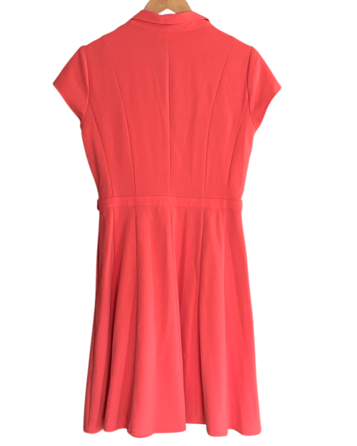 Warm Spring NEW YORK &amp; CO guava cap sleeve shirt dress