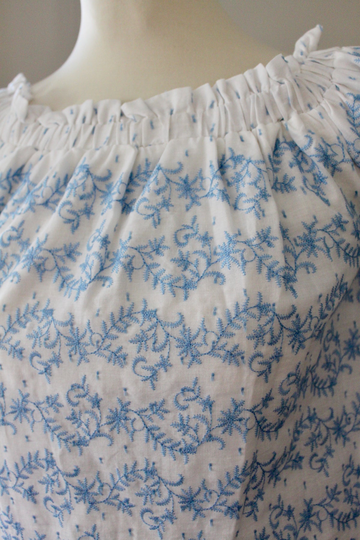 Light Summer Eyelet Top