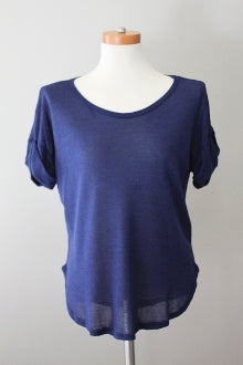 LUSH Cool Winter deep cobalt top