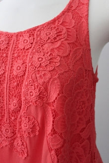 CUPIO Warm Autumn coral top