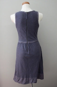 J CREW Soft Summer dove gray dress