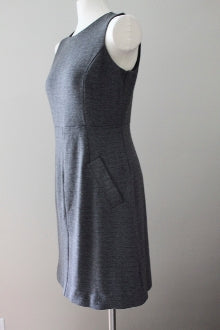 LANDS END Dark Autumn Herringbone Dress