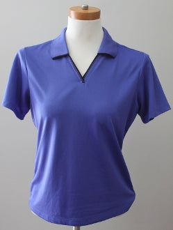 cool winter blue golf shirt