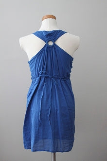 CHELSEY Cool Summer lupine boho dress