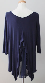 PEBBLE AND STONE Dark Autumn midnight top