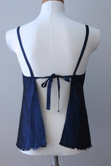 NANETTE LEPORE Dark Winter midnight sleeveless top