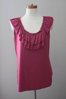 NY&CO Cool Summer mulberry top