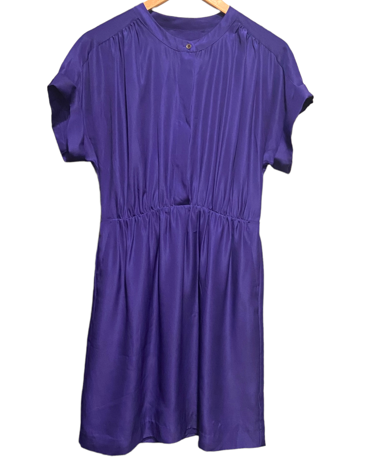Cool Winter J.CREW royal purple shirt dress