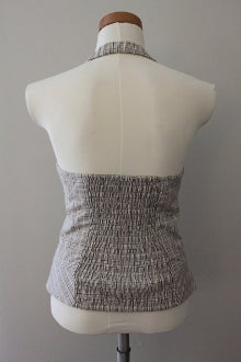 GUESS Light Spring plaid halter top