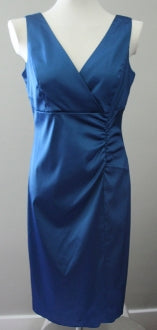 DONNA RICCO NEW YORK Dark Autumn teal dress