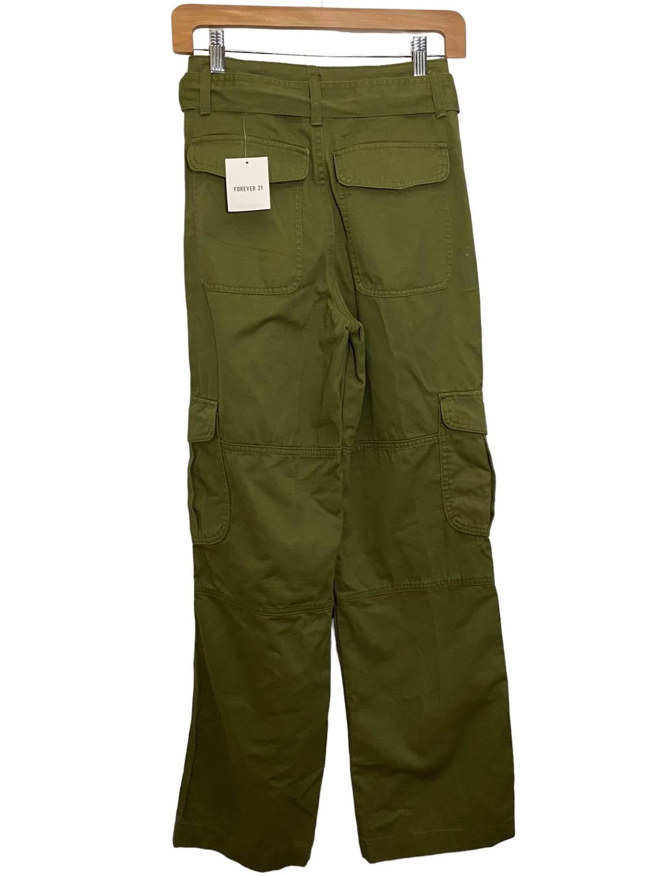 Olive Cargo Pants  Forever 21