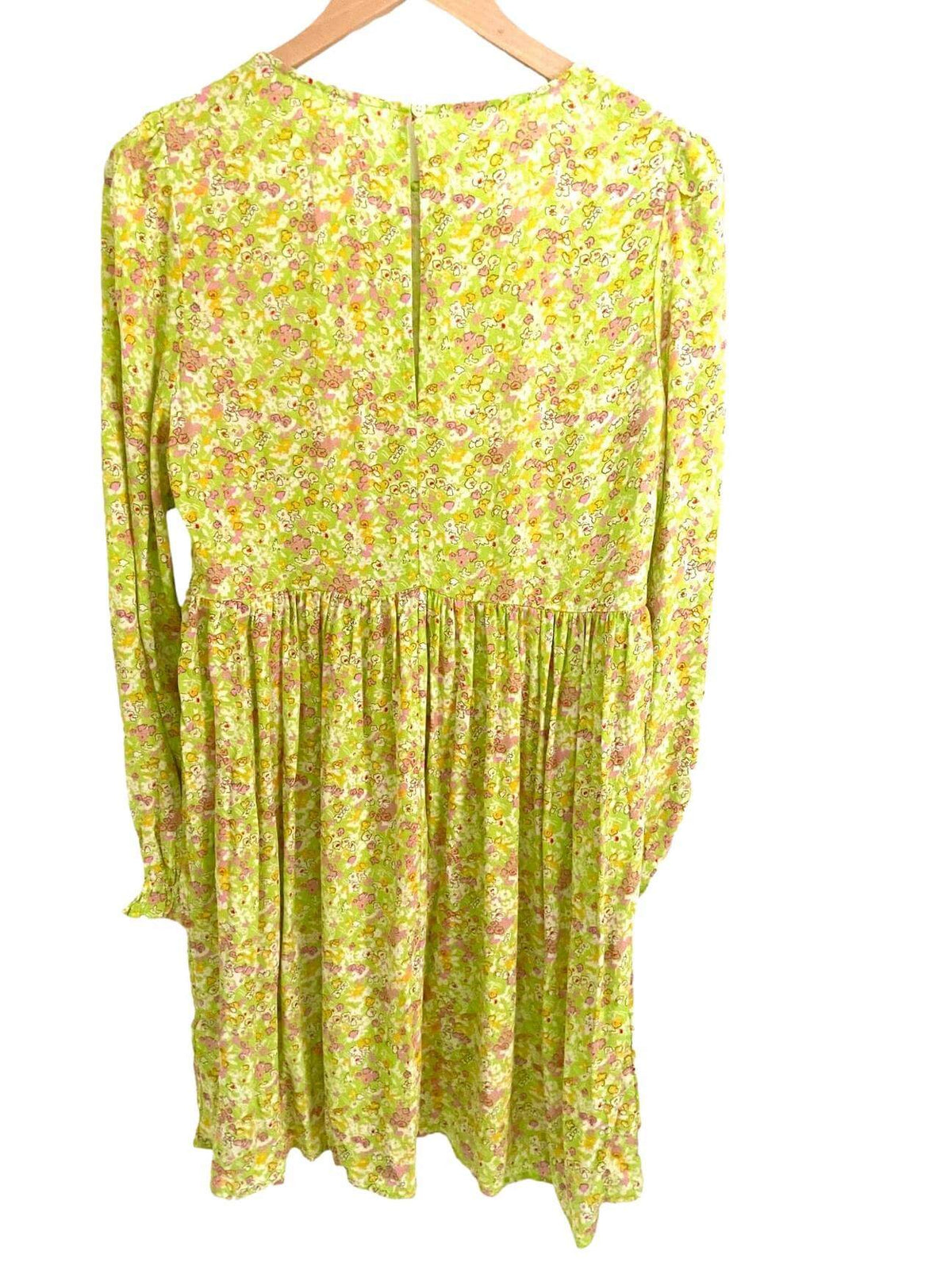 Bright Spring BP floral print dress back