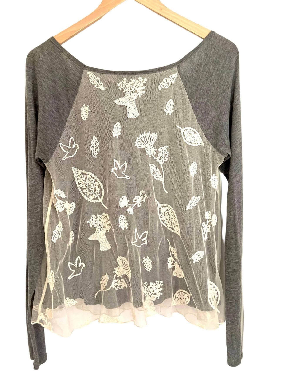 Bright Spring byEloise lace detail knit top