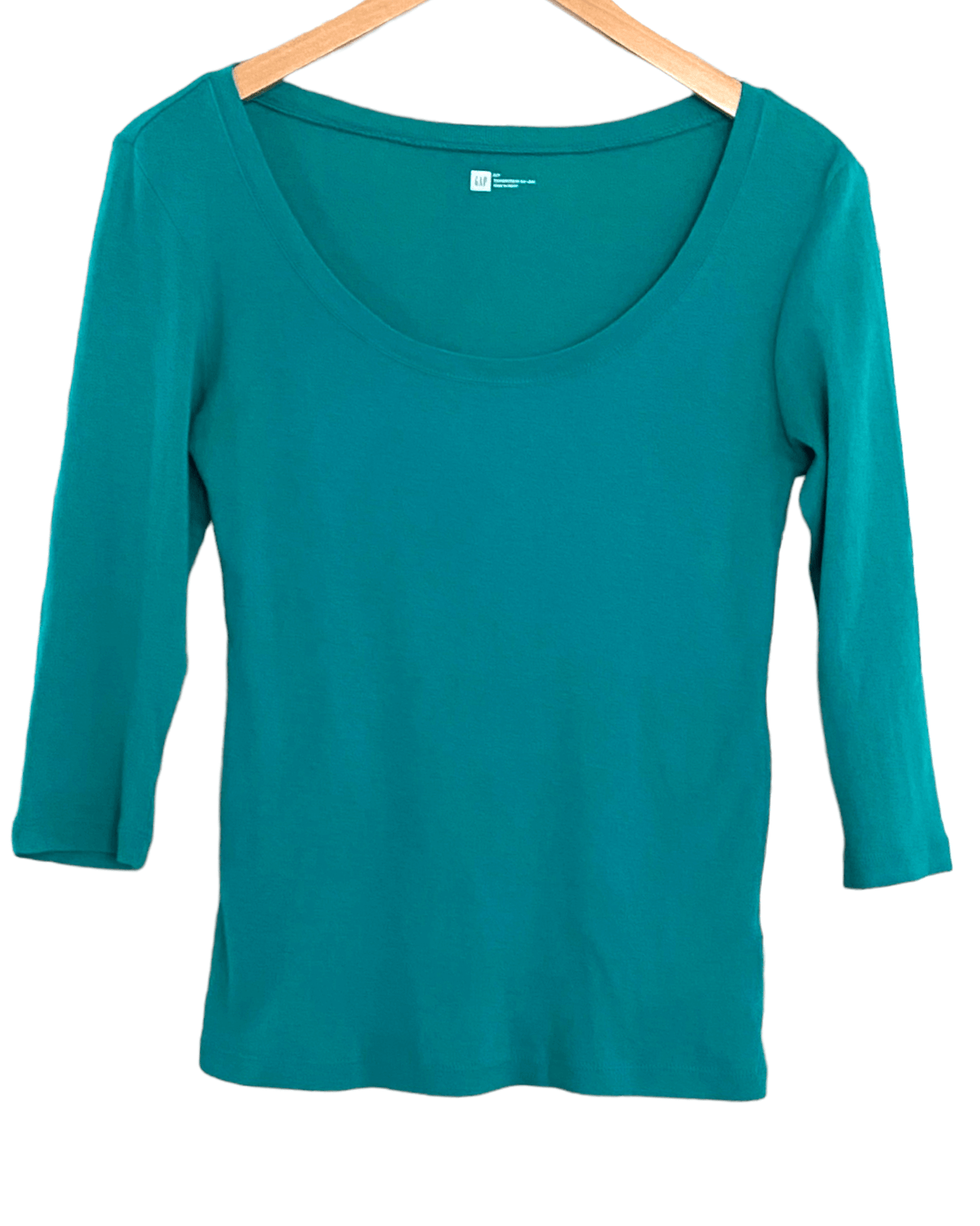 Bright Spring GAP teal tee