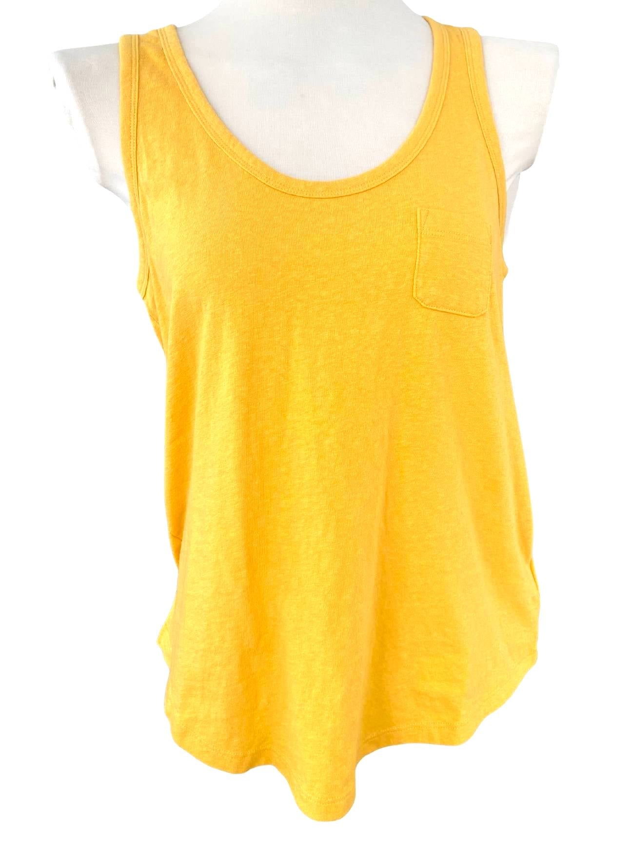 Bright Spring GAP yellow pocket tank