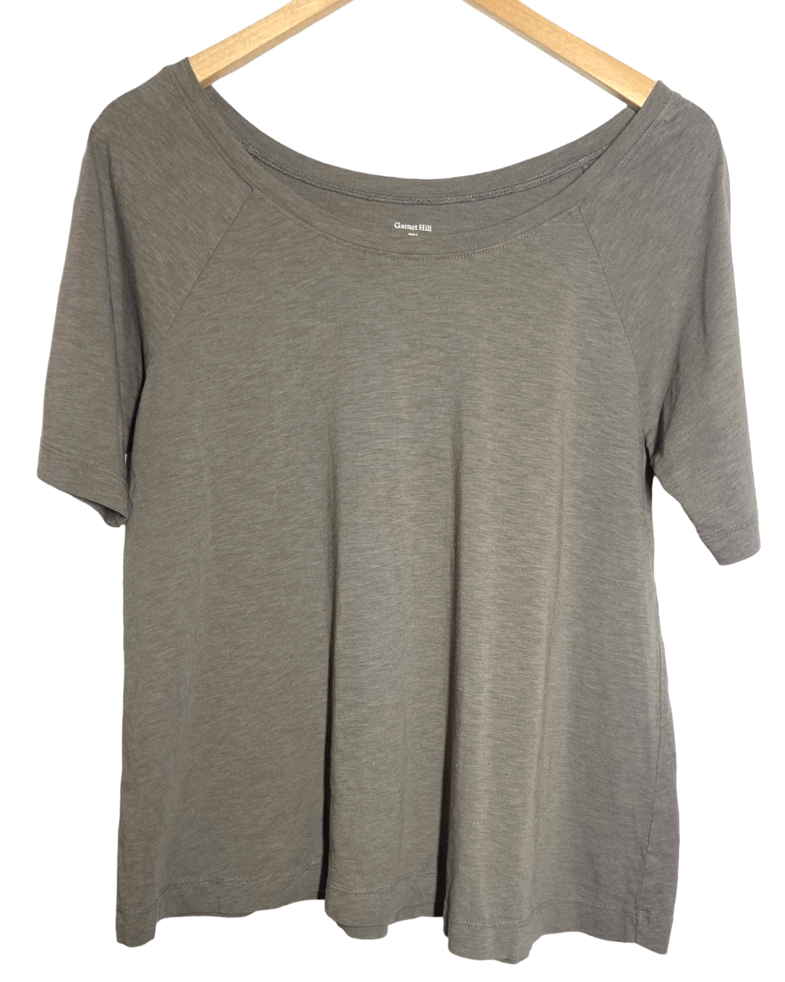 Bright Spring GARNET HILL gray t-shirt 