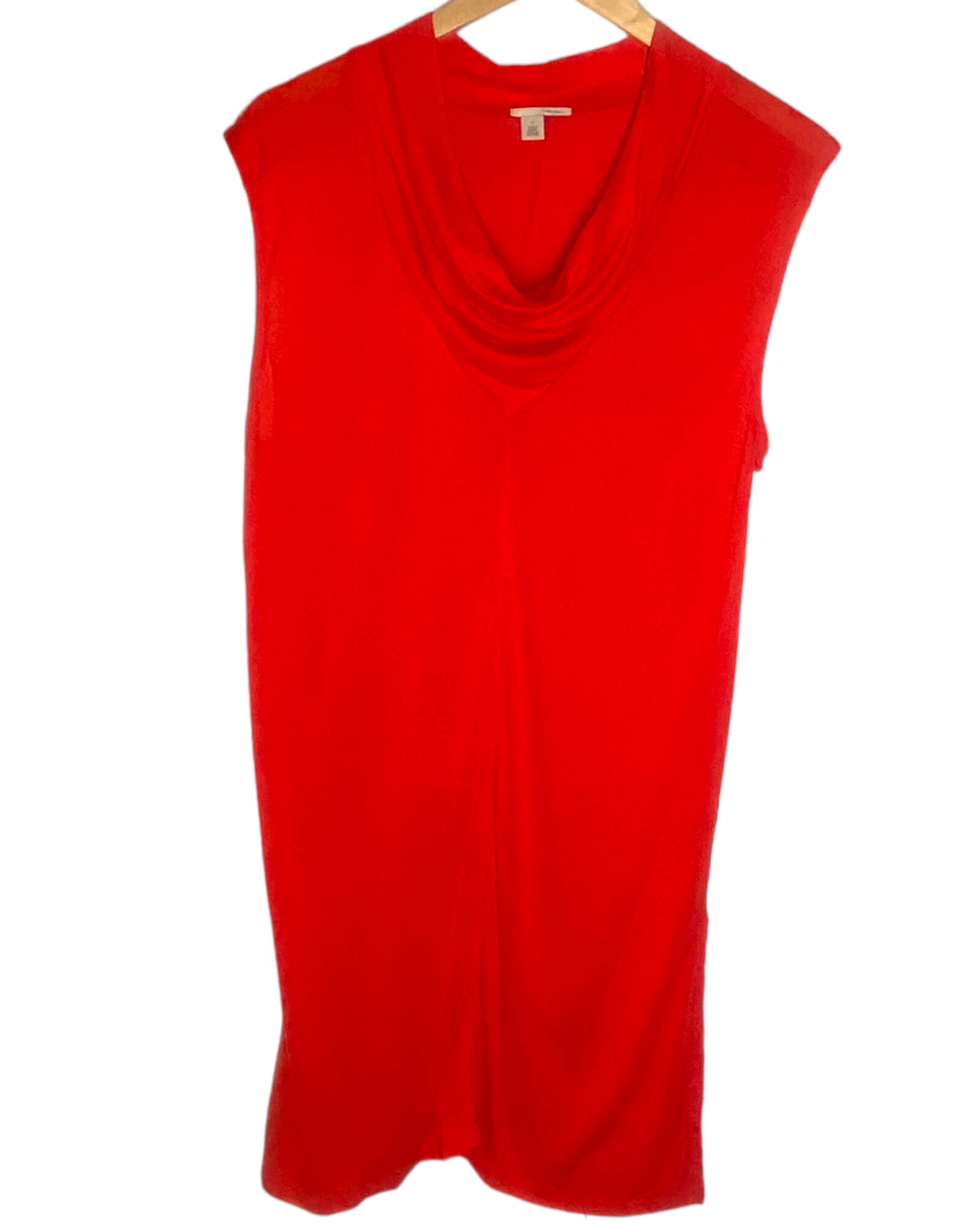 Bright Spring HALIOGEN red bloom sleeveless tunic