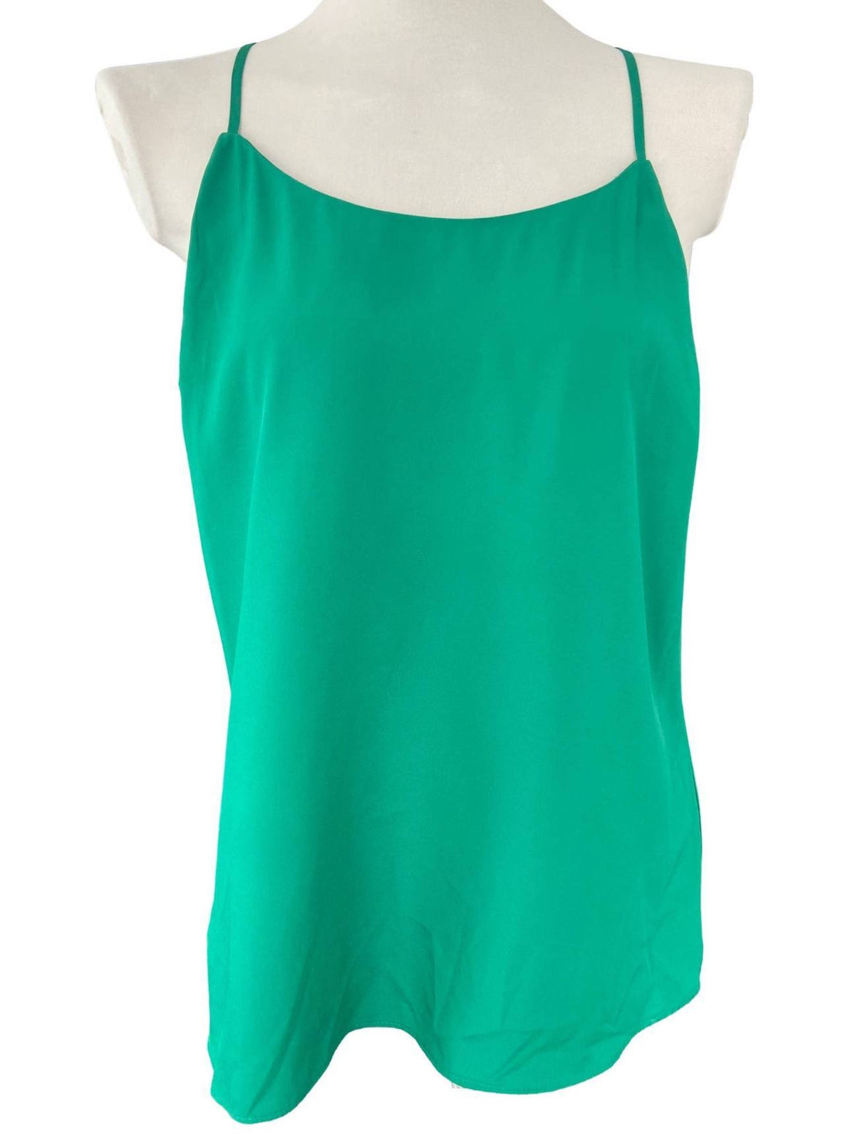 Cool Winter JCREW green racer-back top