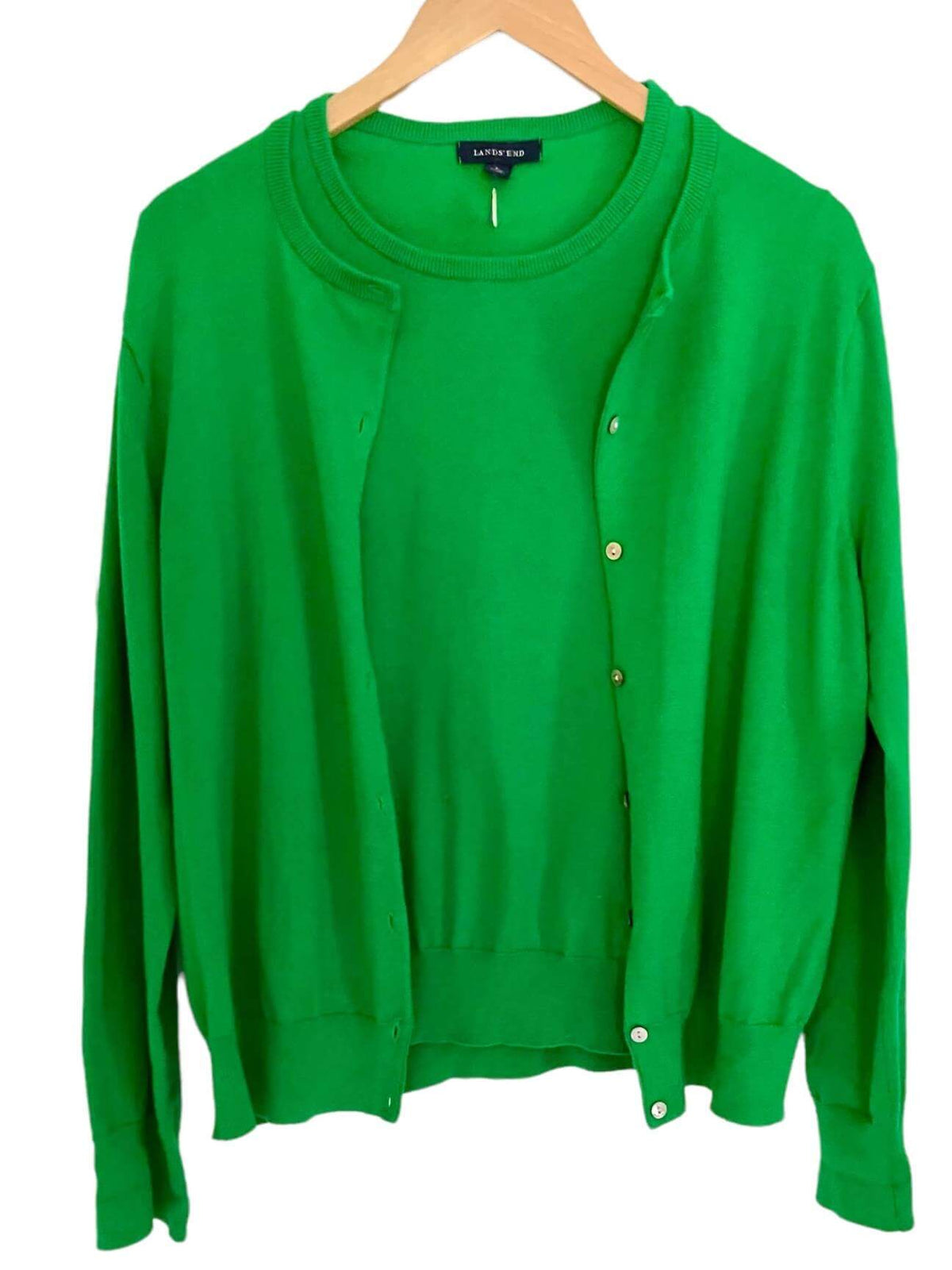 Green sweater set store