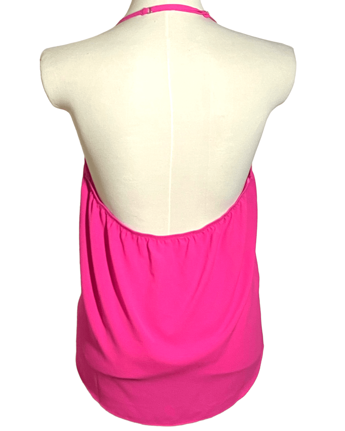 Bright Spring SOPHIE RUE shocking pink halter top