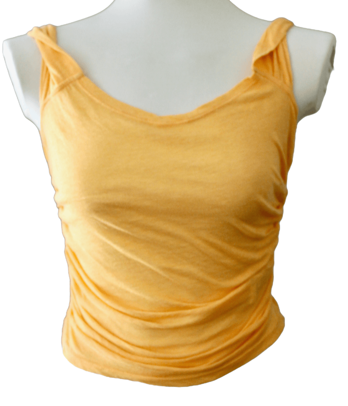 Bright Spring URBAN OUTFITTERS orange tangerine twist top