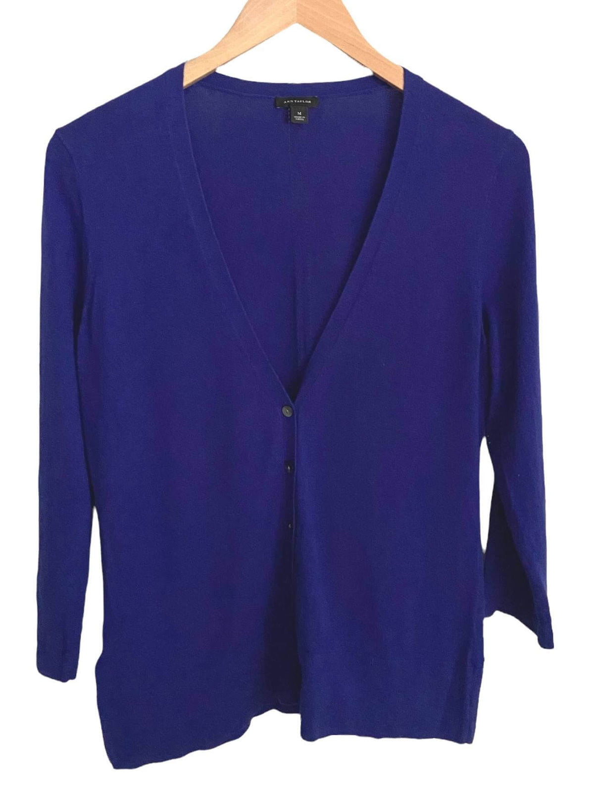 Bright Winter ANN TAYLOR cardigan sweater