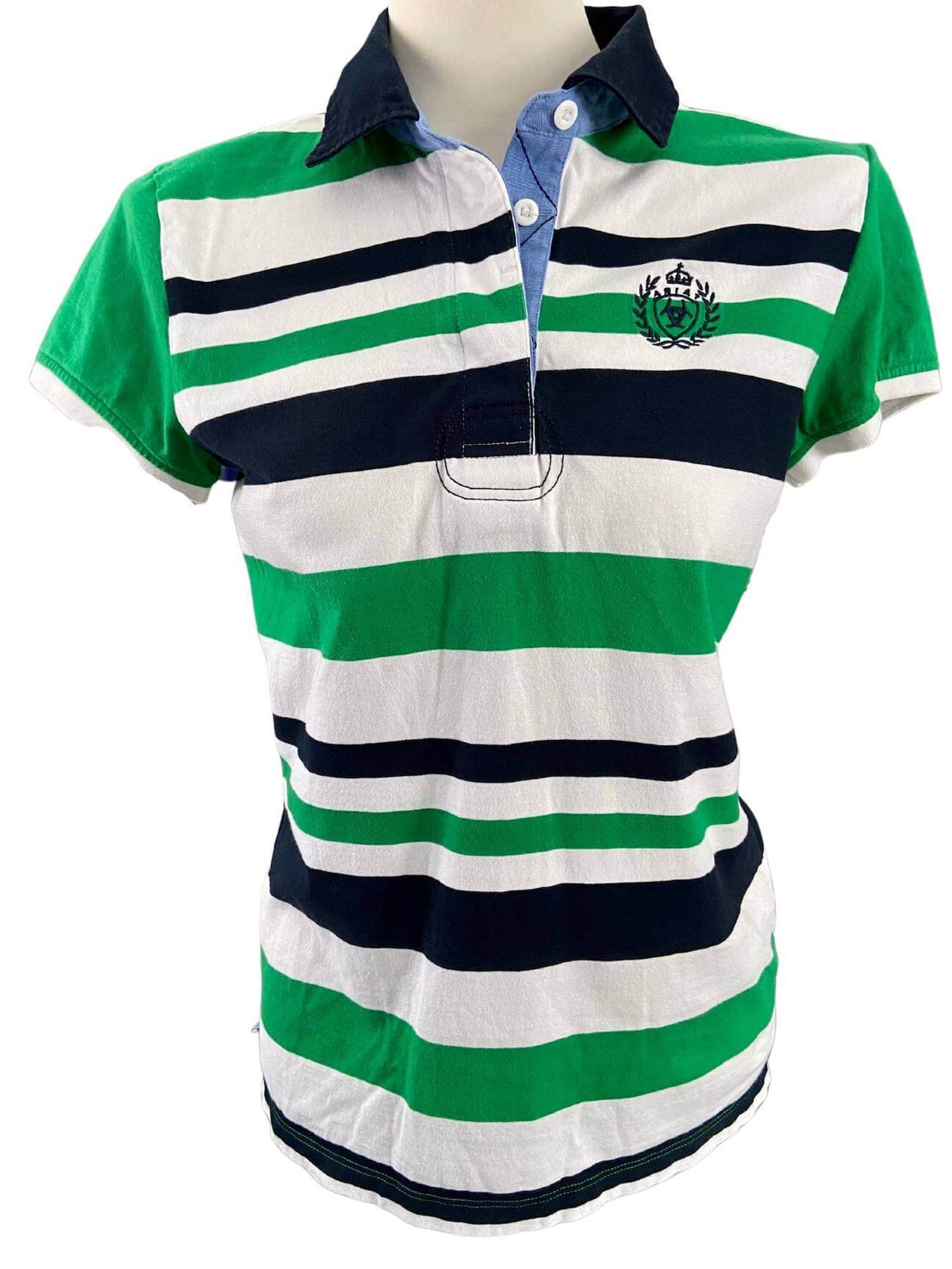 Bright Winter ARIAT striped polo shirt