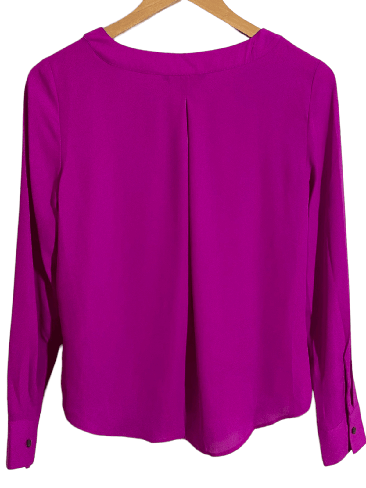 Bright Winter BANANA REPUBLIC royal fuchsia top