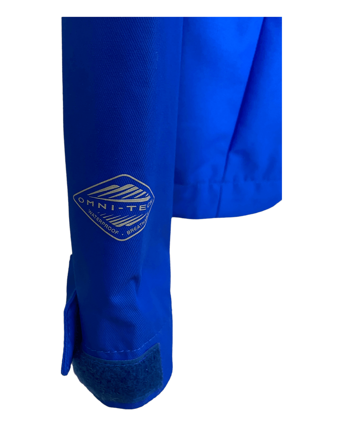Bright Winter Vivid Blue Hooded Jacket