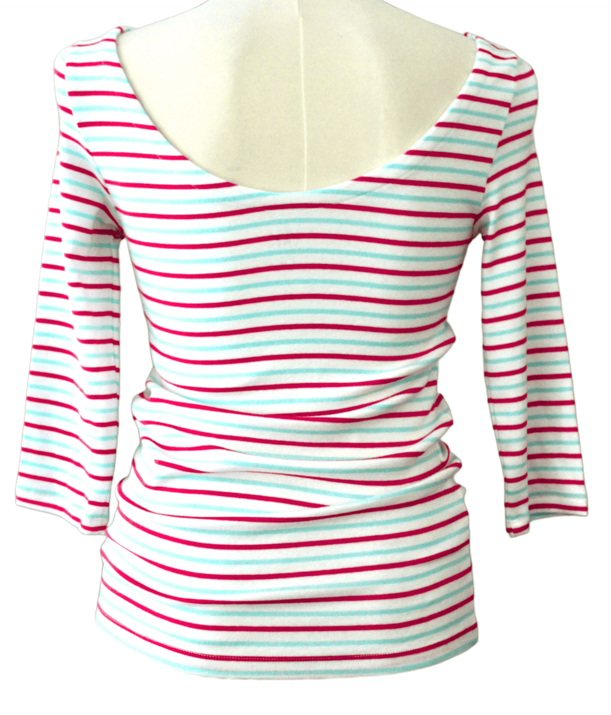 Bright Winter Ballet Back Striped Tee