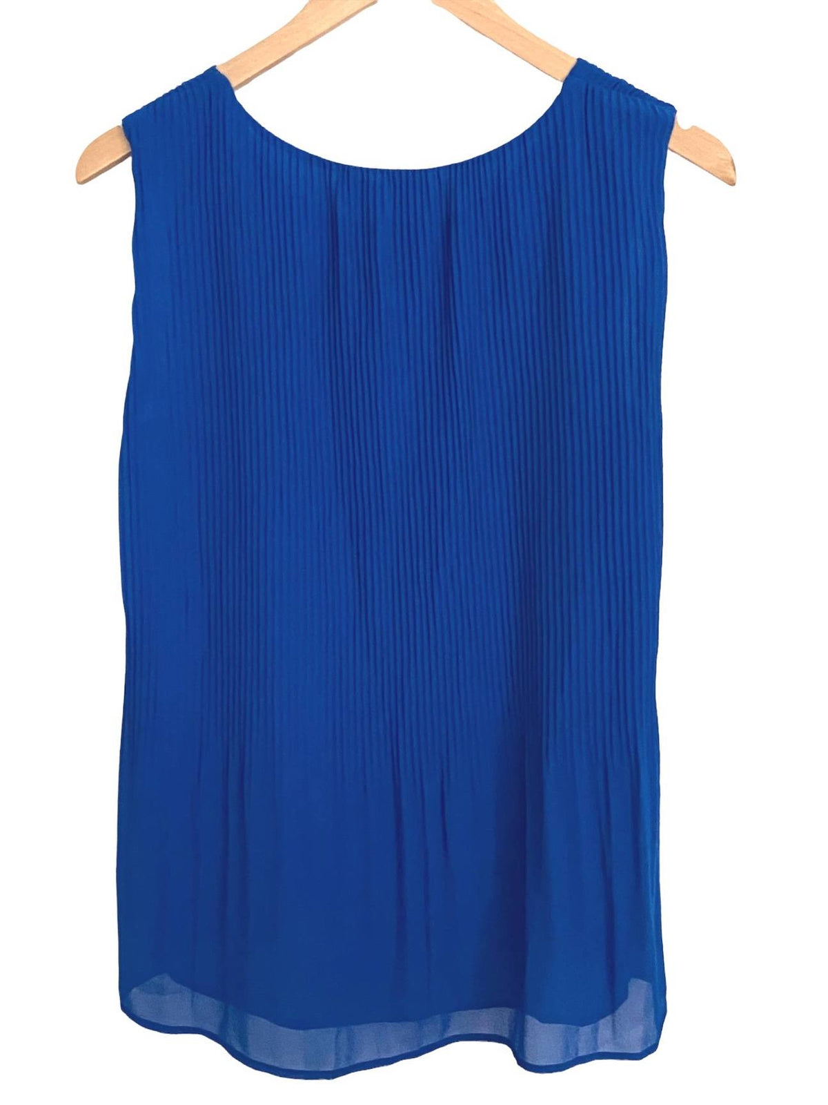 Bright Winter Pleated Swing Top