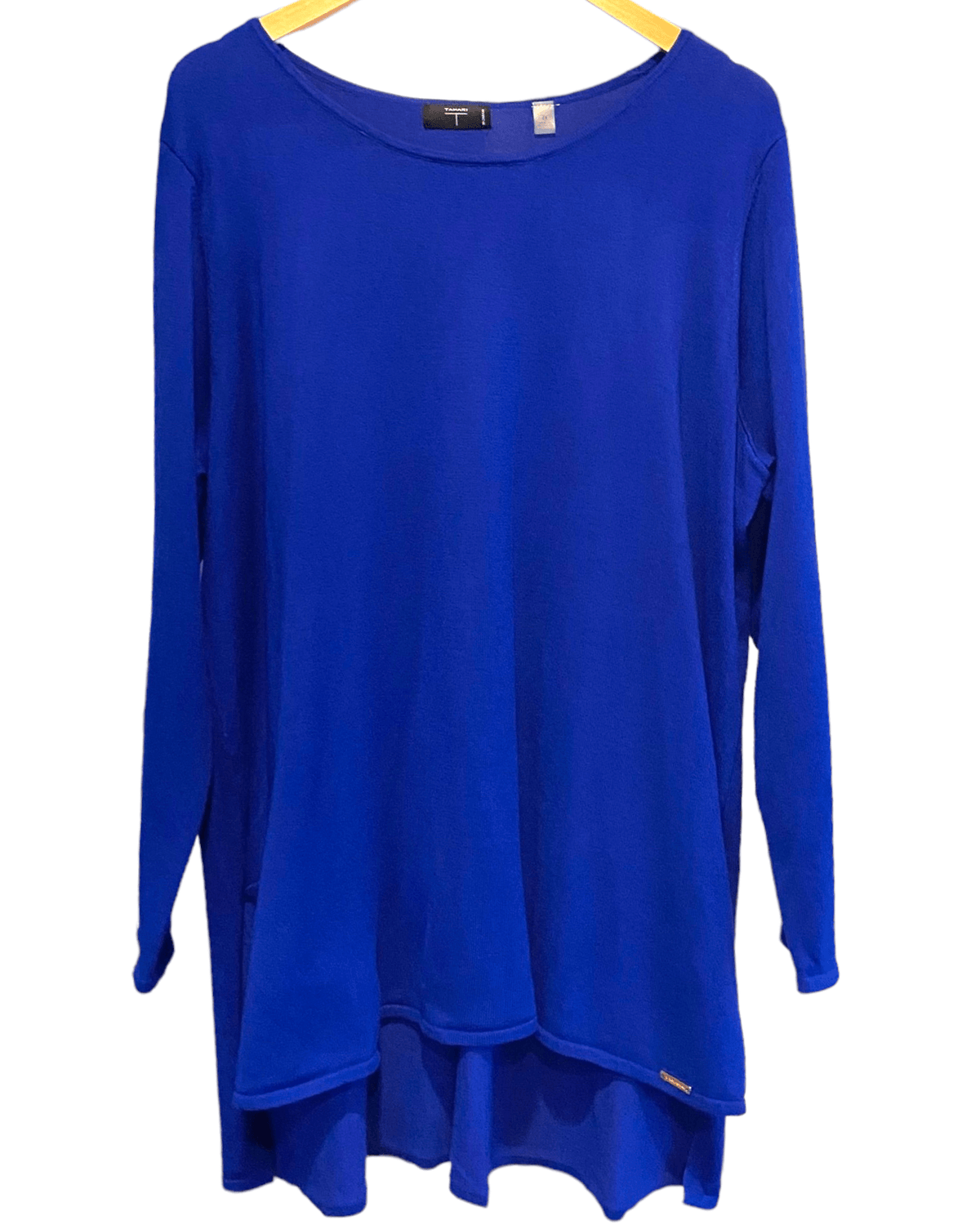 Bright Winter Cobalt Tunic Sweater