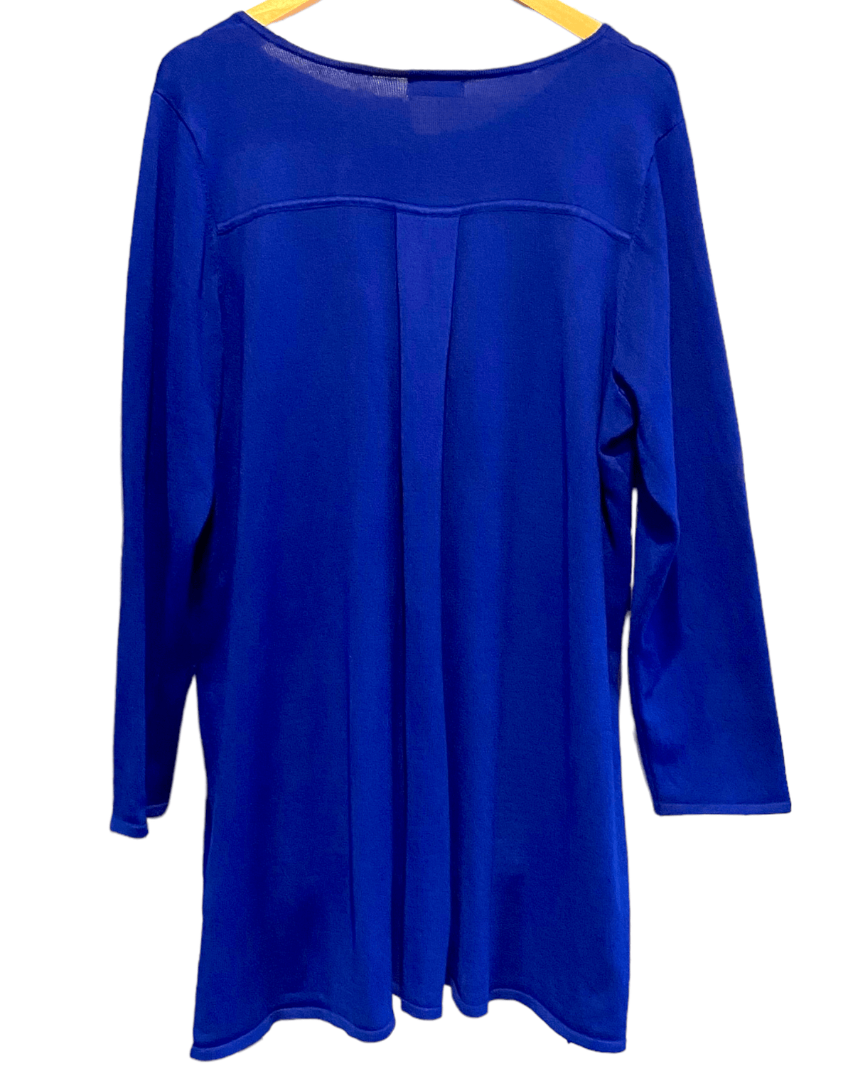 Bright Winter TAHARI WOMAN cobalt tunic 