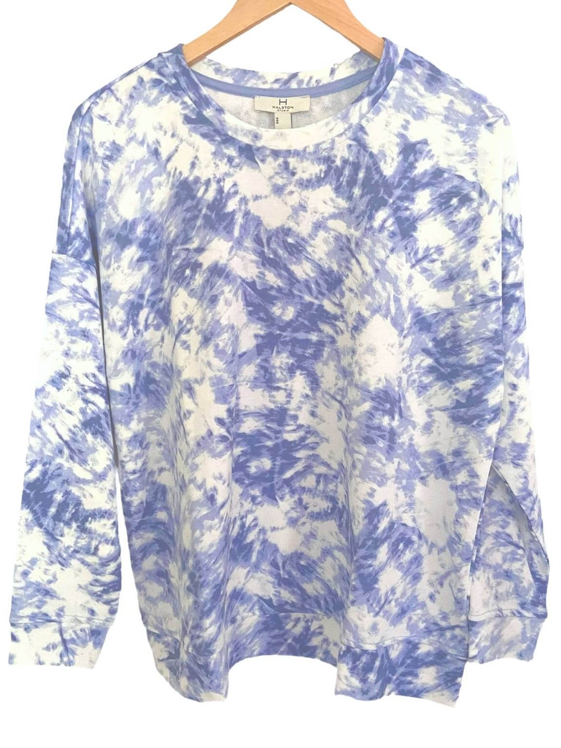 Cool Summer H HALSTON STUDIO tie dye sweatshirt