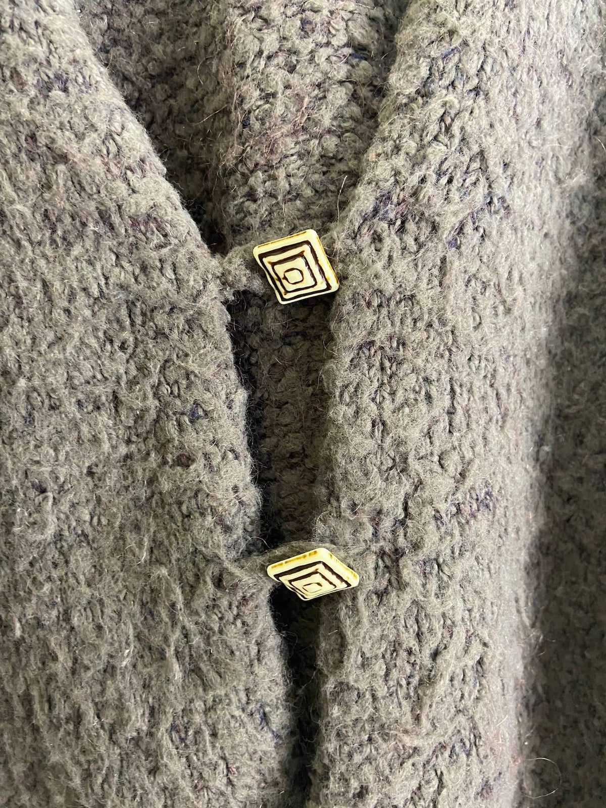 Cool Summer Mushroom Brown Sweater