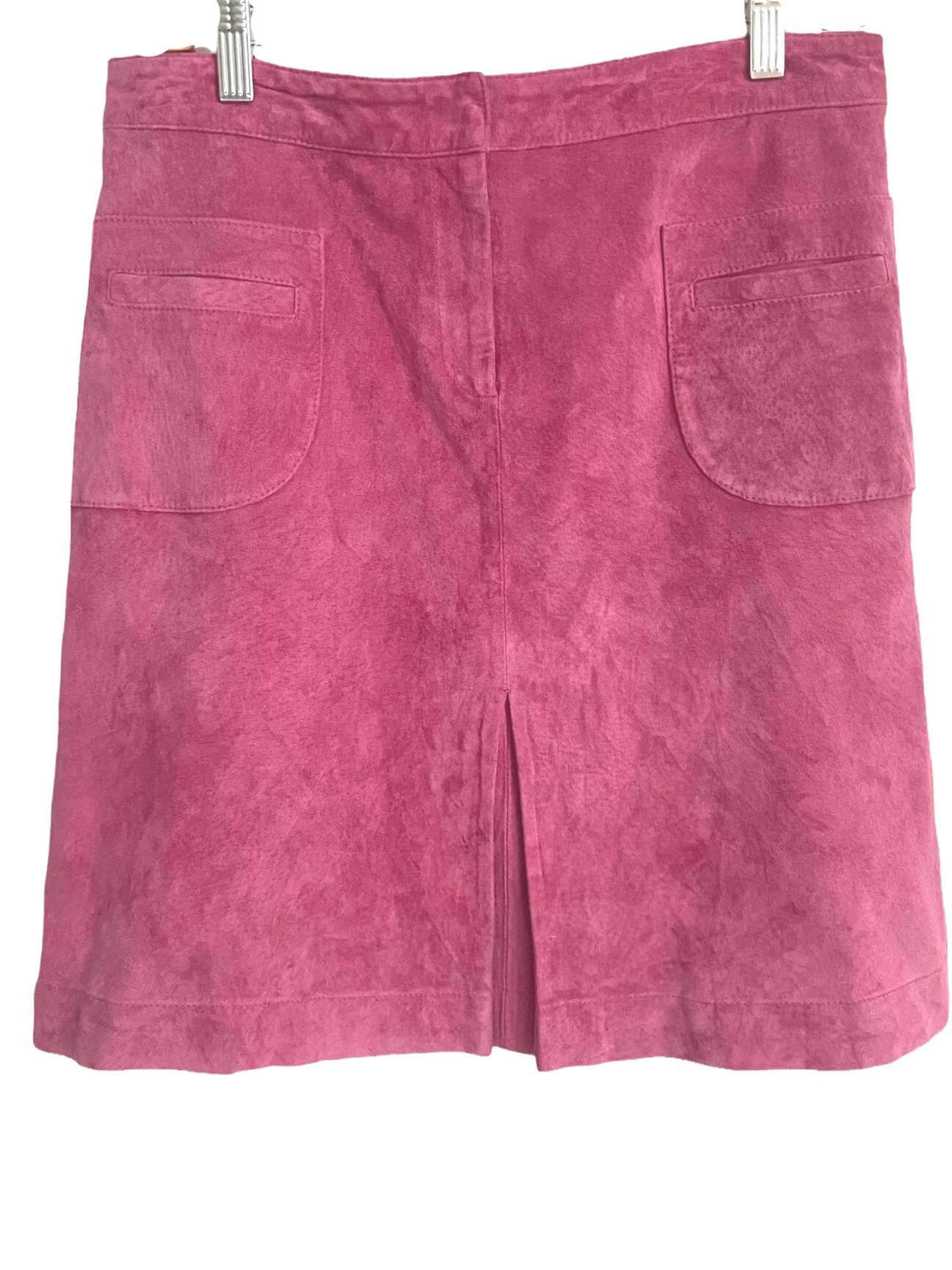 Cool Summer LILLY PULITZER pink suede skirt