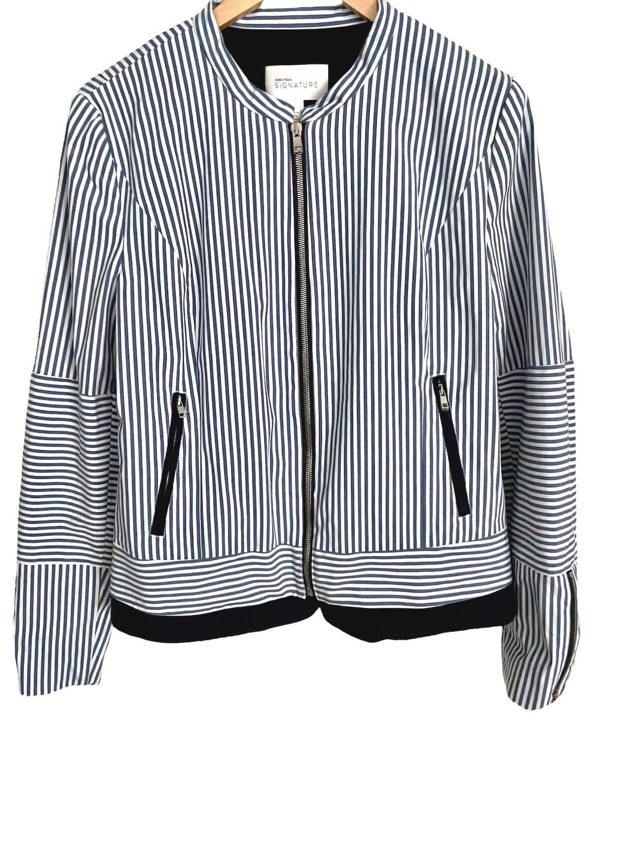 Cool Summer NORDSTROM SIGNATURE striped jacket