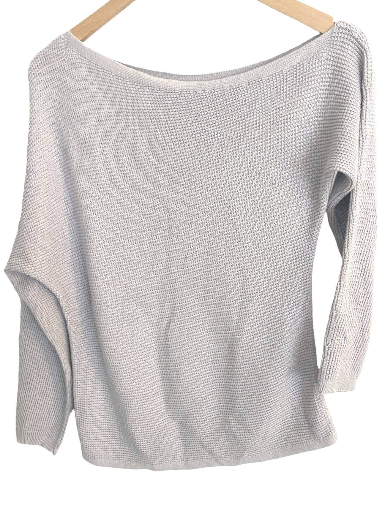 Cool Summer TREASURE AND BOND lavender asymmetrical sweater