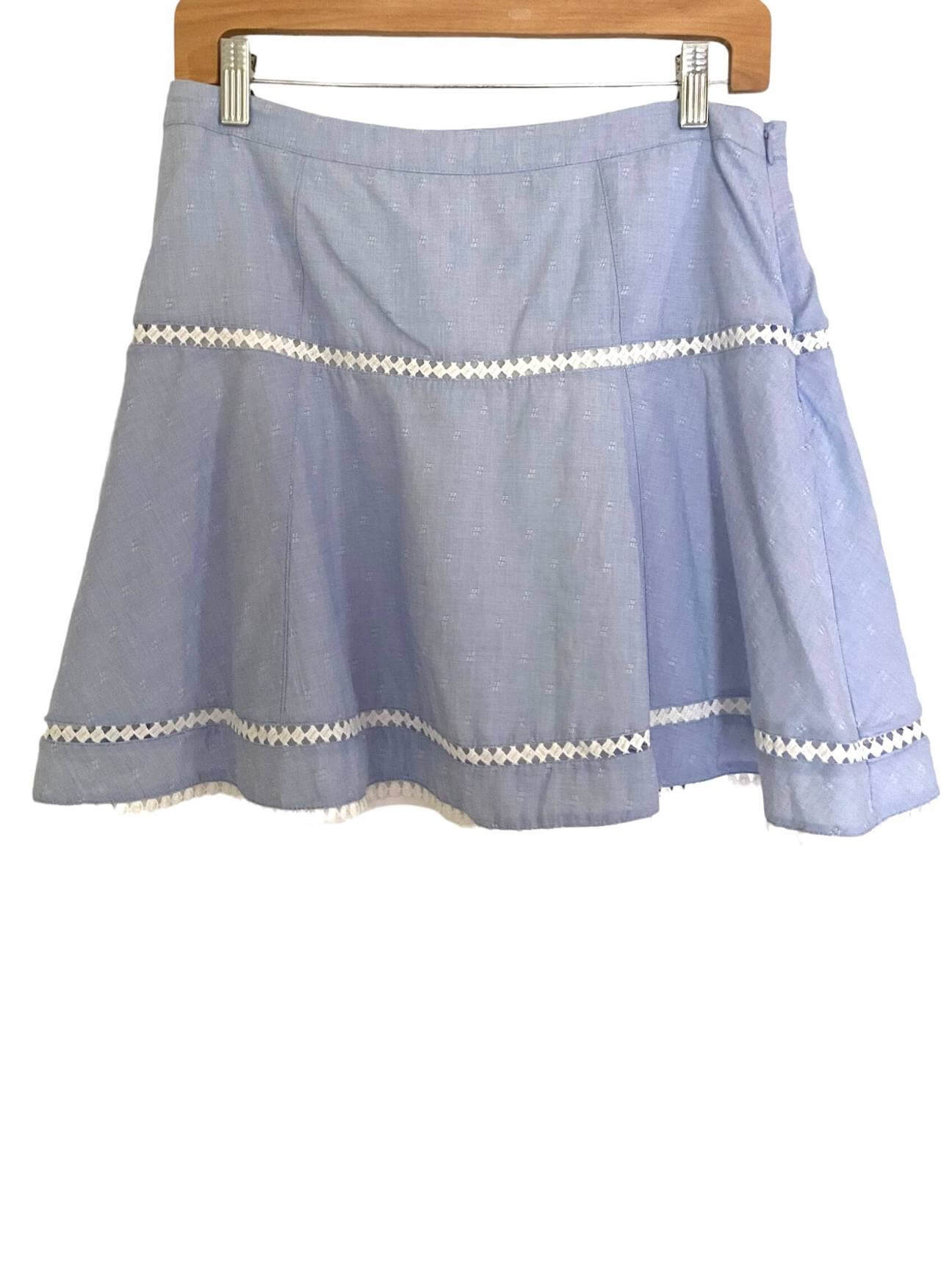 Cool Summer WHITE HOUSE BLACK MARKET chambray skirt