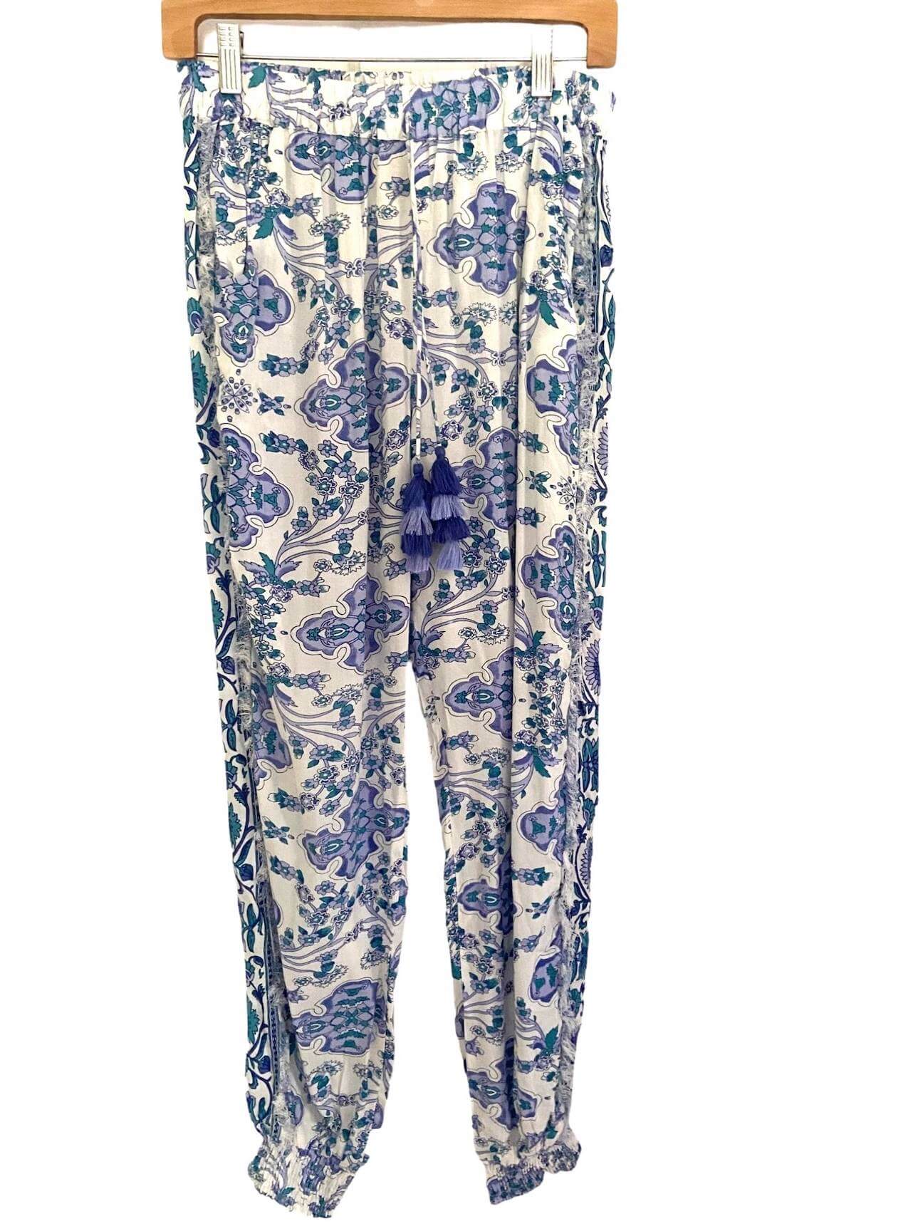 Cool Summer Z&L floral print pants 