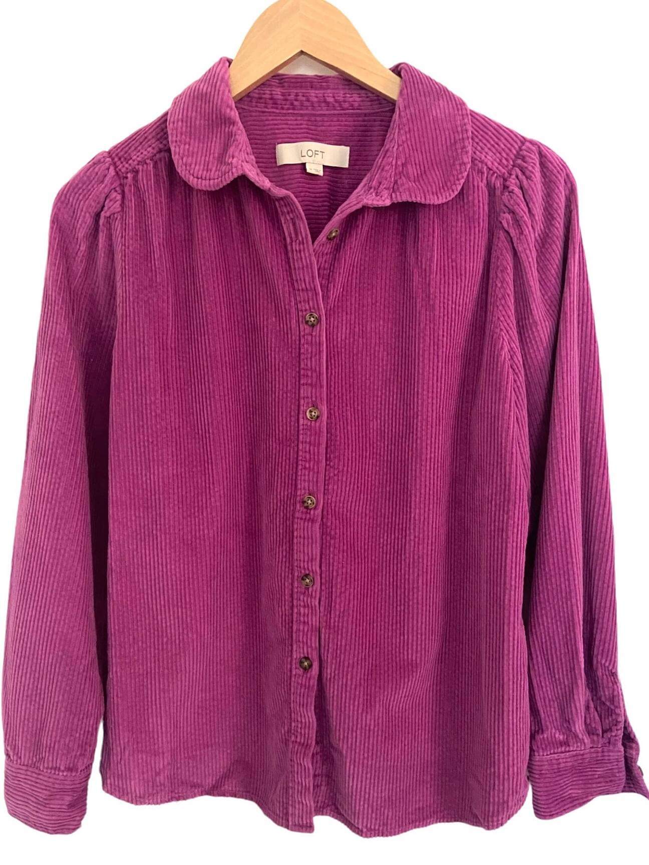 Cool Winter ANN TAYLOR LOFT corduroy shirt